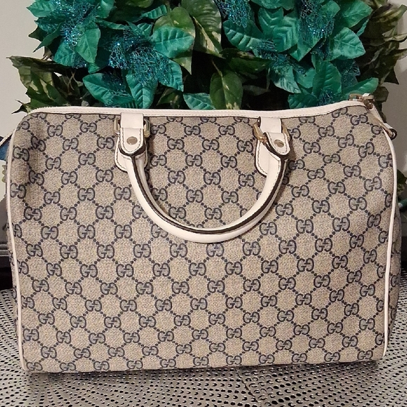 Gucci Vintage Boston Satchel Bag, EUC - Picture 6 of 7